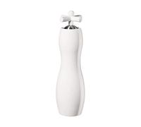 ASA 10390017 - Saliera e pepiera in porcellana, 29,2 cm, colore: Bianco