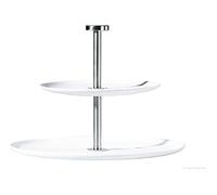 ASA 2010013 Supporto in Porcellana, 18 x 18 x 24 cm, Colore: Bianco