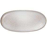 ASA 27121107 - Piatto ovale per aperitivi, 20 x 10 cm, colore: sabbia
