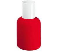 ASA 46212/019 - Vaso a Forma di Smalto, Serie Beauty, Diametro 5,5 cm, Altezza 12,5 cm, Colore: Rosso