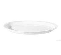 ASA 4733147 Piatto in Ceramica, 58 x 45 x 4 cm, Bianco