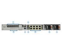 Cisco ASA 5545-X 1U 15000Mbit/s hardware firewall - hardware firewalls (15000 Mbit/s, Wired, Ethernet (RJ-45), 100-240 V, 50/60 Hz, 86 W)