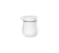Asa A Tavolo Bianco Salsiera con Coperchio Doppia Parete 0,14 L / 9x7 CM / H: 10