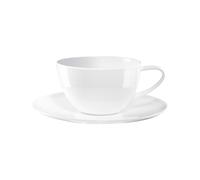ASA A Tavolo Bianco Tazza Café-au-lait Con Saucer 0,35 L / h: 7,3 cm