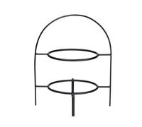 ASA A Tavolo Linea Nera Mensola Doppia Per Piatti Da Dessert D: 21 Cm / H: 28 Cm