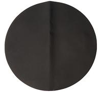ASA ASA7855420 Table Tops Tovaglietta Americana Rotonda, Similpelle, Nero, 38 Cm, 7855420