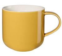 ASA Coppa 19100352 - Tazza con manico in porcellana, 0,4 l, dimensioni: 9,2 x 9,2 x 9,5 cm, colore: Mustard