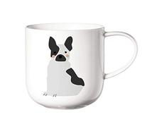 ASA Coppa French Bulldog 19446014 - Tazza con manico, 0,4 l, 9,2 x 9,5 cm, colore: Bianco