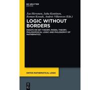 Asa Hirvonen Logic Without Borders (Copertina rigida) Ontos Mathematical Logic