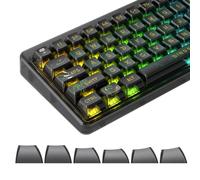 ASA Pudding copritasti personalizzati in PBT, 120 tasti PBT e Dye-sub verde traslucido set per switch Cherry / Gatron MX 60%/68/82/96/104 tastiere meccaniche da gioco (verde dinosauro)