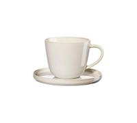 ASA SELECTION Tazza da caffè con piattino COPPA 0,25l Tofu beige