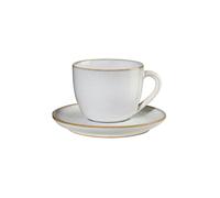 ASA SELECTION Tazza da cappuccino con piattino 0,23l Saisons Sand beige