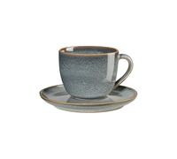 ASA Tazza Da Caffè In Denim Con Saucer 0,23 L