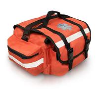 ASA TECHMED Borsa medica di emergenza EMS/EMT di pronto soccorso vuota 43,2 x 22,9 x 17,8 cm, ideale per paramedici, vigili del fuoco, infermieri, EMT, aiuti sanitari domestici, arancione
