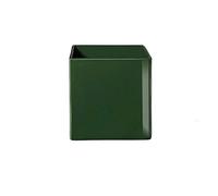 ASA Vaso quadrato, verde, 18 x 18 x 18 cm
