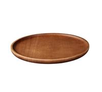 Asa Wood Dark Akazie Massiv Vassoio di Legno 30 CM