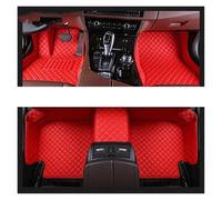 ASADF Tappetini Macchina per Cadillac SRX 2003 2004 2005 2006-2014 2015 2016 2017 2018 2019 2020 2021 2022 2023 Tappetini per Auto Personalizzati Tappetini in Gomma(Rosso)