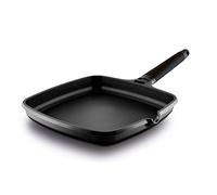 ASADOR Induction con Mango DESMONTABLE Negro 22 x 22 CM