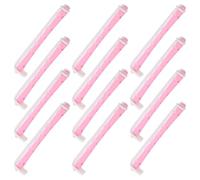 ASAKKURA 12 Pezzi Bigodini Permanenti per Chioma da Donna, in Pp Resistente e Design Delicato, Effetto Arricciatura Duraturo, per Uso Domestico e Viaggio