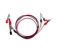 ASAKKURA 2 pezzi Cavi di Test Doppia Estremità con Pinze Coccodrillo Isolate Linee di Collegamento per Esperimenti di Fisica e Test Elettrici per Uso Didattico e Misurazioni Affidabili