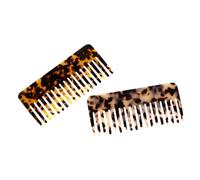 ASAKKURA 2 pezzi Pettine Antistatico Denti per Bagnati e Asciutti Districante per Tutti Tipi Massaggio Scalpale e Comfort