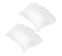 ASAKKURA 50 Pezzi Boccagli Monouso, Accessori in Plastica per Test Funzionalità Polmonare, Compatibili Dispositivi Diagnostici, Uso Medico Professionale, Pratici e Sicuri per Test