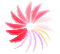 ASAKKURA 8paia Silicone Eyelash Lift Pads Curl Perming Tool Easy to Use Compatible with Eye Shapes for Lash Lifting and Perming