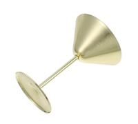 ASAKKURA Bicchiere da Martini in Acciaio Inossidabile Oro, Infrangibile e Resistente, Design Creativo Moderno per Eventi Formali e Riunioni Informali