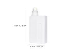 ASAKKURA Bottiglie per Lavanderia Ricaricabili 1000ml Set da 2 Flaconi Erogatori Vuoti Riutilizzabili per Detersivo e Lozione, Contenitori Portabiancheria Sicuri e Portatili per Uso