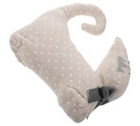 ASAKKURA Fermaporta Imbottito a Forma di Gatto Bianco Resistente, Fermaporta da Pavimento Appesantito per Tenere la Porta Aperta, Protezione Sicura per Casa, Ufficio, e Animali Domestici