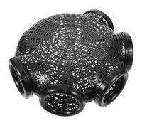 ASAKKURA Gabbia per Trappola da Pesca Riutilizzabile in Plastica, Rete Portatile per Cattura Granchi, Gamberi e Aragoste, Facile da Montare, Compatta e Trasportabile per Pesca all’Aperto