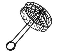 ASAKKURA Organizzatore per Spezie in Ferro Resistente, Porta Spezie Rotondo Compatto Scaffale per Cucina e Contenitori per Condimenti, Supporto Salvaspazio per Piano di Lavoro e Armadio