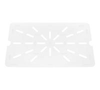 ASAKKURA Piatto Scolapiatti in Acrilico Bianco Design Antiscivolo e Struttura Robusta, Vassoio Drenante per Cucina Grande Capacità, per Vari Ambienti