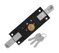 ASAKKURA Serratura Per Porta Scorrevole Sicura e Resistente Lock Per Garage e Magazzini Serratura Per Serrande Con Chiave Installazione Facile e Versatile