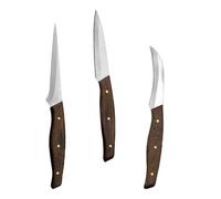 ASAKKURA Set Coltelli da Cucina per Intaglio Frutta, Kit Affettatrice e Tagliafrutta Impugnatura Ergonomica, Utensili Resistenti All’usura per Uso Domestico e Professionale