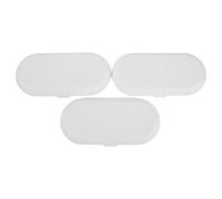 ASAKKURA Set da 3 Custodie Portatili in Plastica per Idropulsore da Viaggio, Organizer Compatto e Resistente per Irrigatore Orale e Accessori, Protezione Antiumidità per Uso in