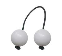 Asalato Shakers, Hand Percussion Instruments, 1.97 inches Compact Paired Ball Construction with String Connector, Rhythmic Coordination Enhancer for African Music Learning Practice