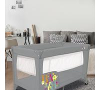 Asalvo 15891 Travel Cot Smooth Baby, grigio