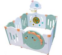 Asalvo Box per Bambini 3M-6A Recinto Neonato Area Giochi - Dino Park
