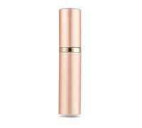AsaNana - Nebulizzatore vuoto per profumo ricaricabile, tecnologia di riempimento senza imbuto, ideale per viaggi e bagaglio a mano, 5 ml (oro rosa)