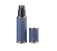 AsaNana Spruzzatore di profumo ricaricabile, tecnica di riempimento senza imbuto vuoto profumo atomizzatore per borsa da viaggio (BK-D.Blue)