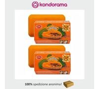 Asantee Papaya & Honey Soap saponetta sapone con papaya e miele 125 g x 2 pezzi