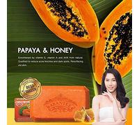 Asantee Thai Papaya Herbal Skin Soap 135 g (pack of 4)…