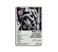 Asap Rocky Poster con copertina per album "At Long Last Asap", poster retrò, 20 x 30 cm