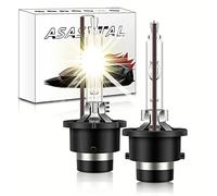 Asasytal D2S Lampadine HID Xenon, Fari Xenarc da 35 W Bianco Caldo 4300K Super Luminoso Kit di Conversione Fari Bi-Xenon, Faro Xenarc per l'aggiornamento Originale Della Lampadina Allo Xeno, 1 Paio