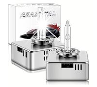 Asasytal D5S Xenon HID Fari Anteriori 6000K, 12V 35W Luce Bianca, Compatibile con BMW, Mercedes ecc., XENARC Originale Lampadina D5S Xenon 66540 12410C1 PK32d-7 Lampadine di Ricambio, 2 Pezzi