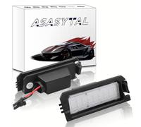 Asasytal LED Luci Targa per Auto Lampada Targa 12V con CanBus Nessun Errore SMD 6000K Lampadina Bianca Brillante Compatibile con Kia K5 Rio Niro, Hyun-dai i30N PD Elantra GT N PDE Sonata ecc, 2 Pezzi