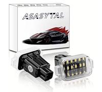Asasytal Luce Numero di Targa per Auto Piastra per Numero Posteriore a LED Compatibile con Gen 3 MA-ZDA 6 ATEN-ZA 2014-2020 MA-ZDA 3 HATCHBACK 5-POOR 2014-2018 6000K, Xeno Bianco, 2 Pezzi