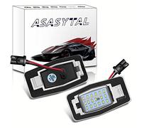Asasytal Luci Targa a LED, Lampade Posteriori 6000K Xeno Bianco Freddo, Nessun Errore Compatibile con MA-ZDA MX-5 Miata MPV 323 Pro-Tege 323 Pro-TEGE 5 Tribute Ford ES-Cape Mercury Mariner, 2 Pezzi