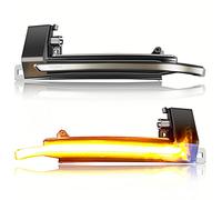 Asasytal Parte di Ricambio per Indicatori di Direzione Dinamici Una Coppia di Luci a LED a Specchio Per Au-di A4 S4 B8 8K A5 S5 B8 8K A6 S6 4F C6 A8 S8 D3 Q3 SQ3 A3 8P, 2 Pezzi